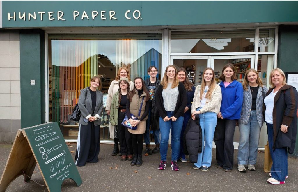 Ulster University Enterprise Placement Year Retail Ready Fieldtrip Hunter Paper Co October 2025